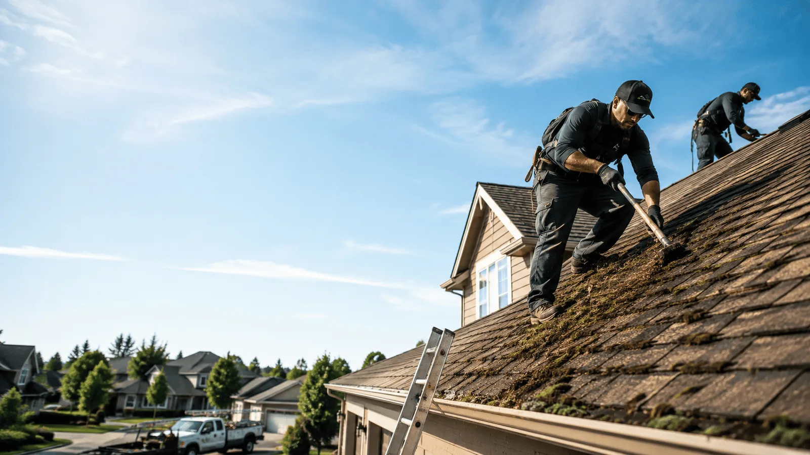 Roof Moss Removal in Thomasville, NC near me